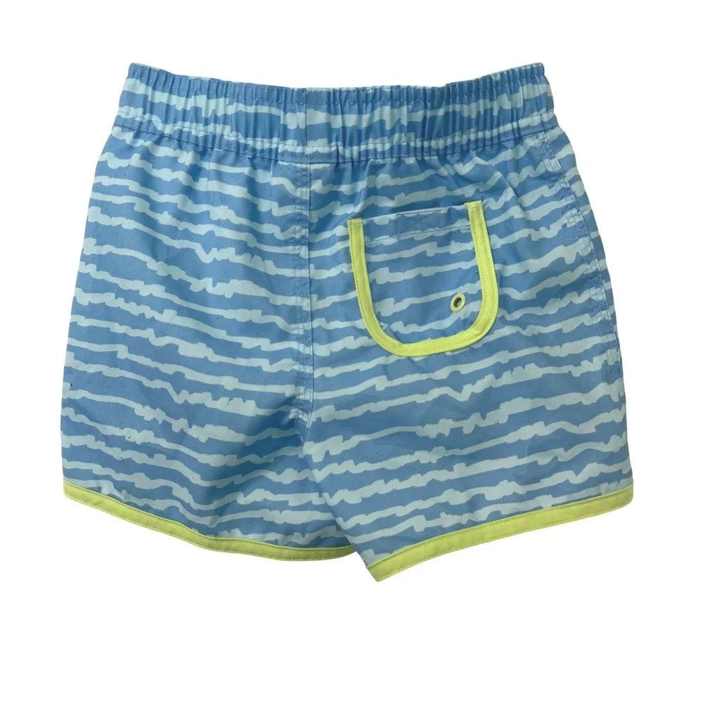 Star Wars Boys‎ Blue Striped Swim Trunks Darth Vader Stormtrooper UPF 50+ Size 4